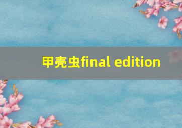 甲壳虫final edition